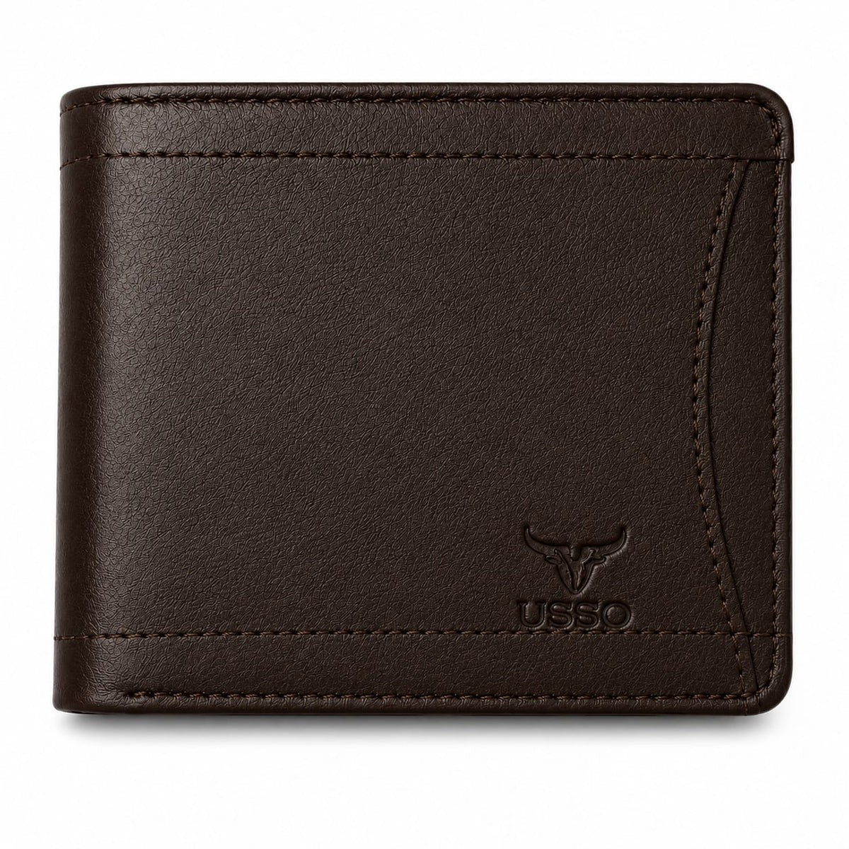 USSO Zurich RFID Blocking Bifold Genuine Leather Wallet