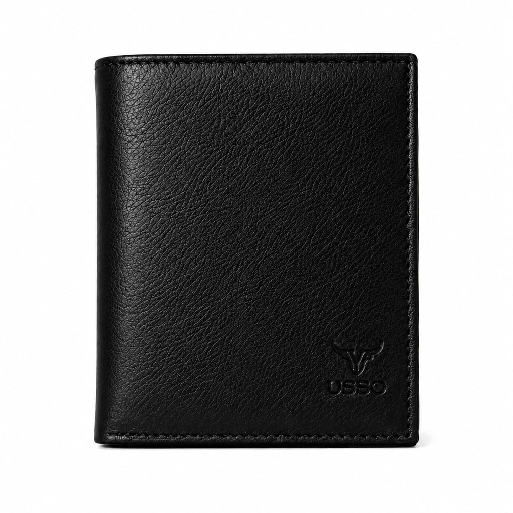 USSO Berlin Genuine Napa Leather Wallet for Men – Premium Minimalist Design