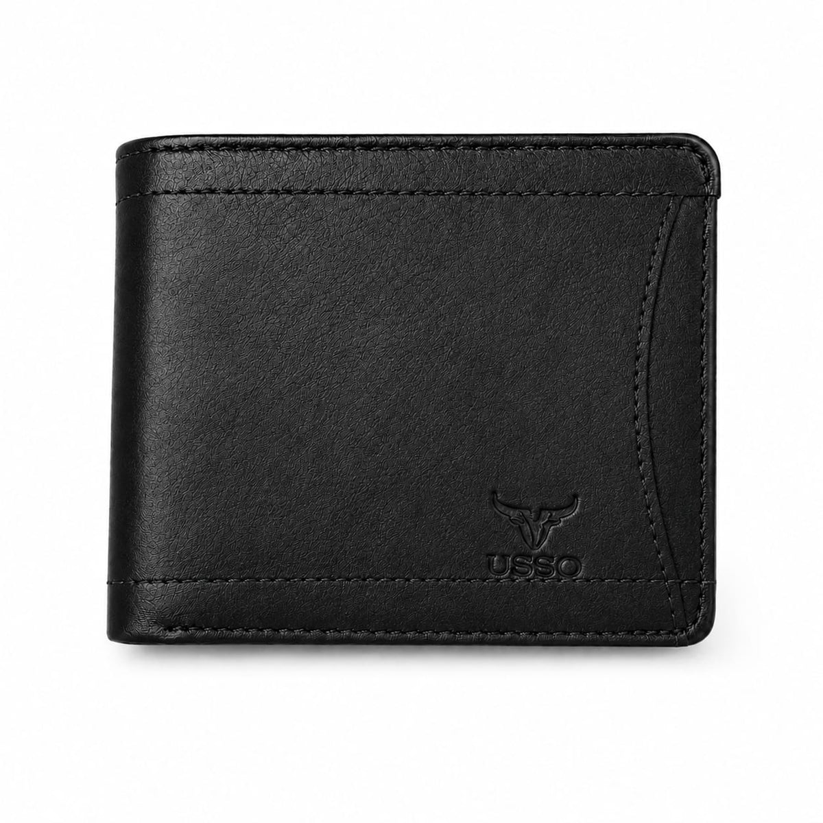 USSO Zurich RFID Blocking Bifold Genuine Leather Wallet