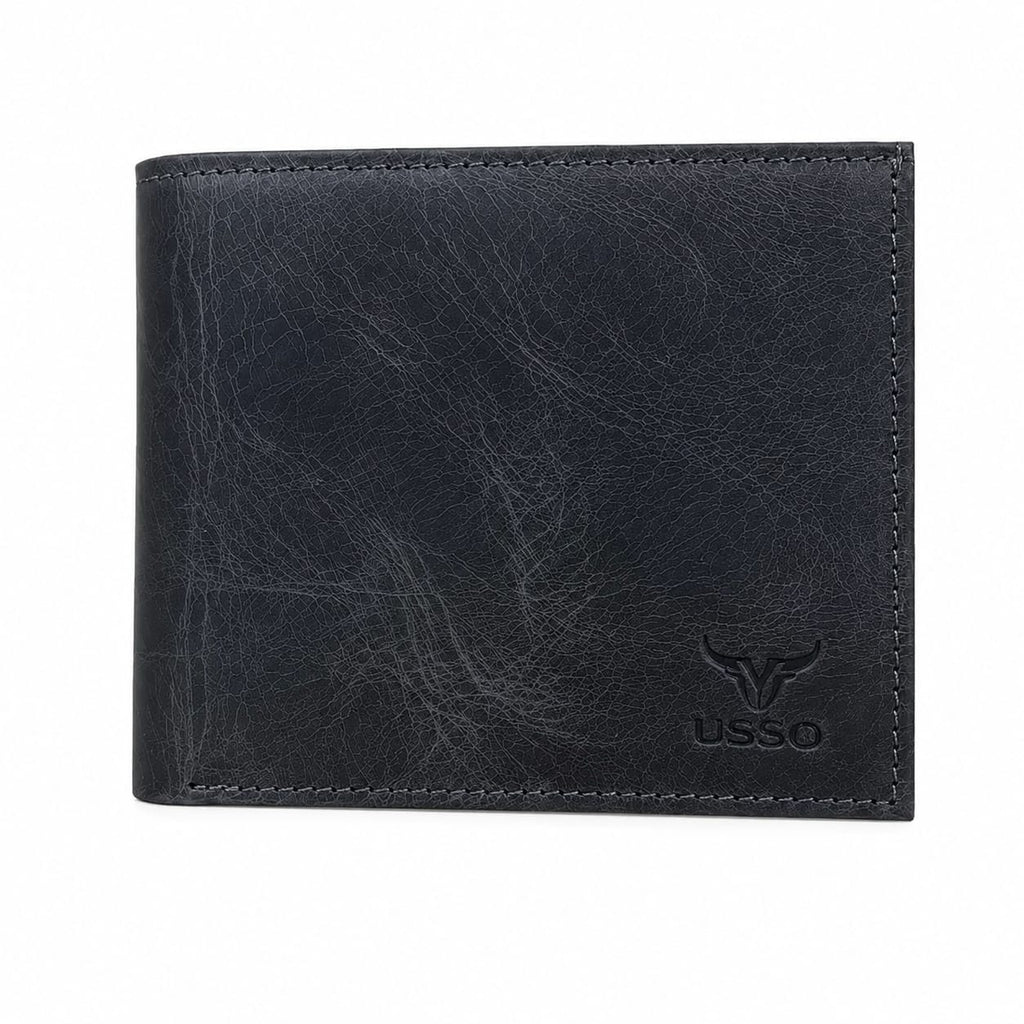 USSO Roma Genuine Tiguan Leather Wallet for Men – Vintage Premium Design