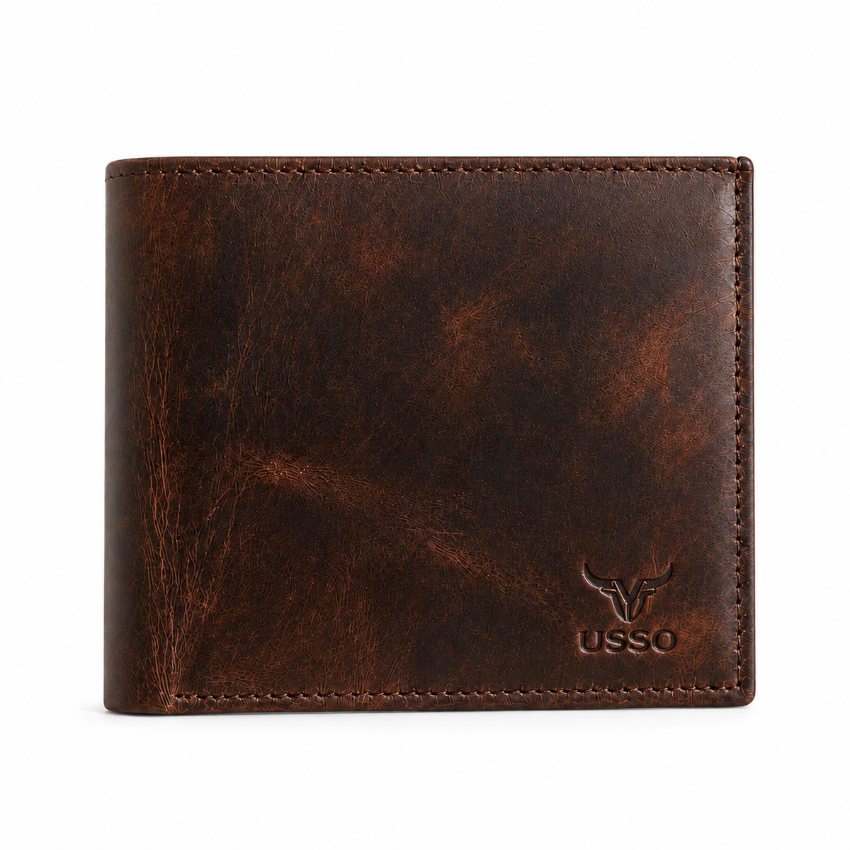 USSO Roma Genuine Tiguan Leather Wallet for Men – Vintage Premium Design